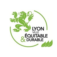 Logo Lyon ville équitable et durable